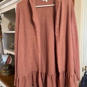Super soft and cute cardigan! Like new!